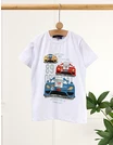 Tricou Race Fast Cars, model alb picture - 3