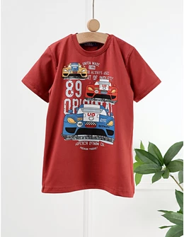 Tricou Race Fast Cars, model maro