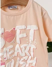 Tricou Soft Heart, model corai picture - 2