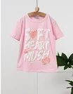 Tricou Soft Heart, model roz picture - 1