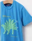 Tricou Stegosaurus, model albastru picture - 3