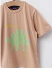 Tricou Stegosaurus, model bej picture - 2