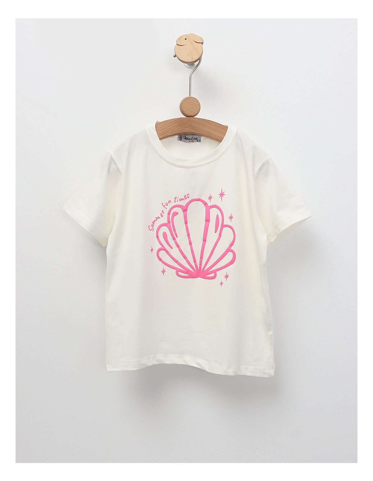 Tricou Summer Fun Times, alb