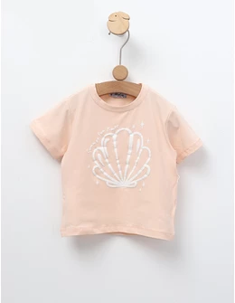 Tricou Summer Fun Times, bej