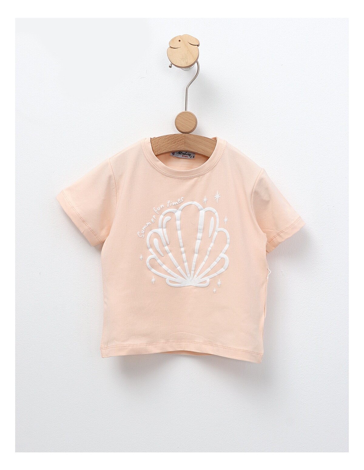 Tricou Summer Fun Times, bej
