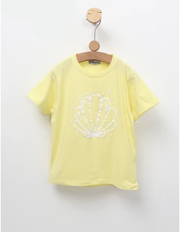 Tricou Summer Fun Times, galben