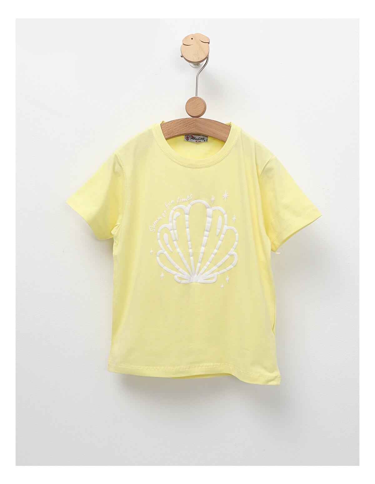 Tricou Summer Fun Times, galben