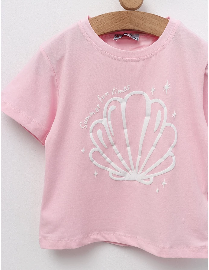 Tricou Summer Fun Times, roz-deschis picture - 3