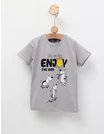 Tricou Sun All Day, Enjoy cu gri picture - 1