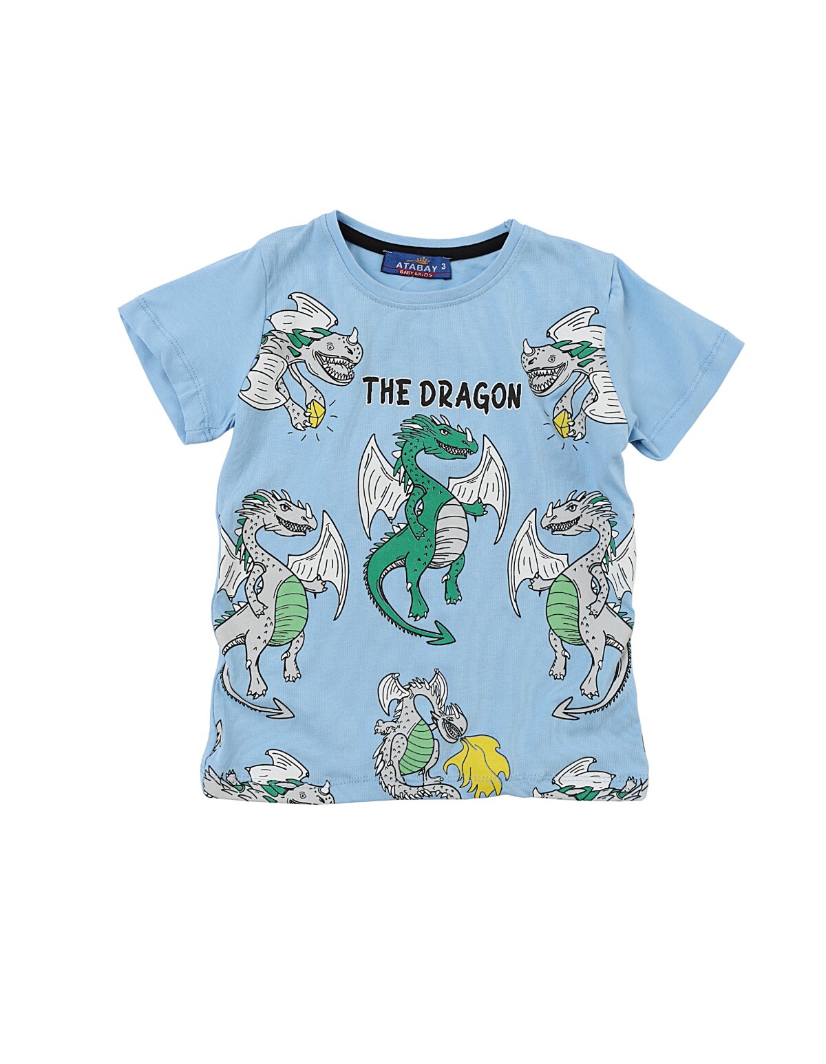 Tricou The Dragon, albastru