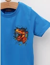 Tricou Tiranozaur REX, model albastru picture - 2