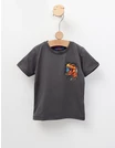 Tricou Tiranozaur REX, model gri-inchis picture - 1