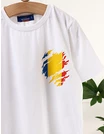 Tricou Tricolor Romania, alb picture - 3