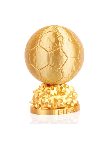 Trofeu Balonul de Aur, Fotbal, 16 CM picture - 4