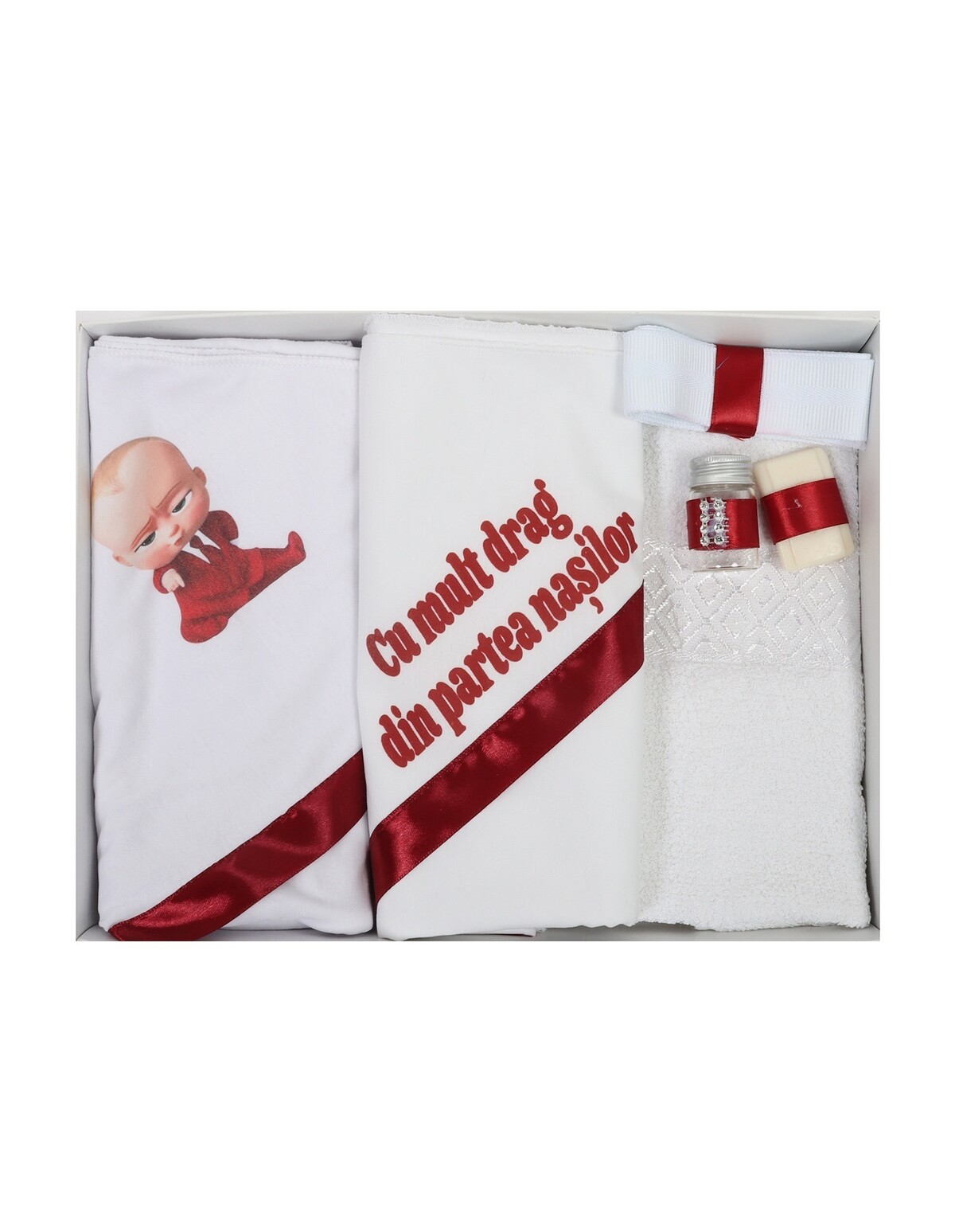 Trusou de botez Baby Boss-grena