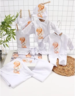 Trusou Nou Nascut, 10 Piese, Ingeras, model 2