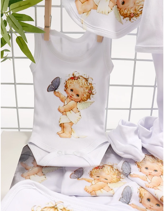 Trusou Nou Nascut, 10 Piese, Ingeras, model 3 picture - 5