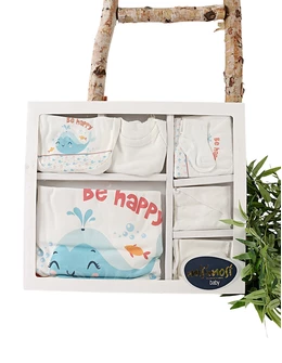 Trusou nou nascut, Be Happy, cu albastru