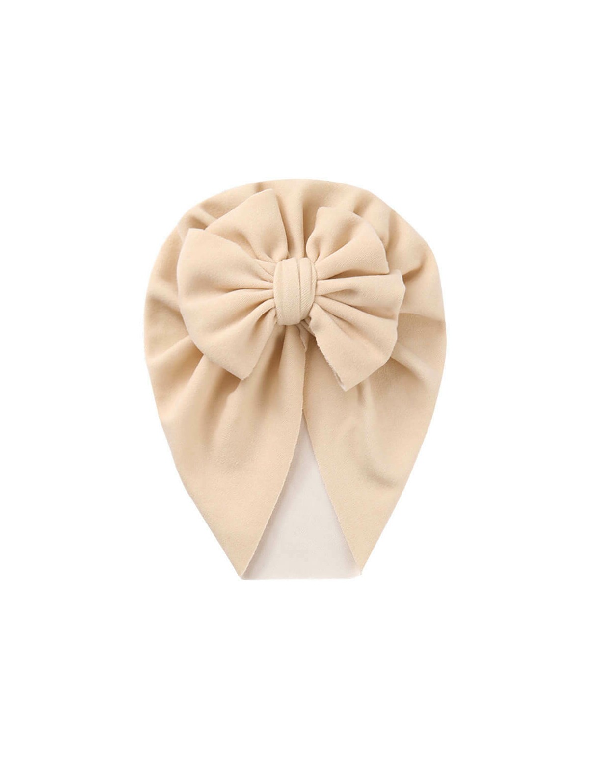 Turban cu fundita SELLY crem MD4
