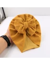 Turban cu fundita SELLY galben mustar MD3 picture - 2