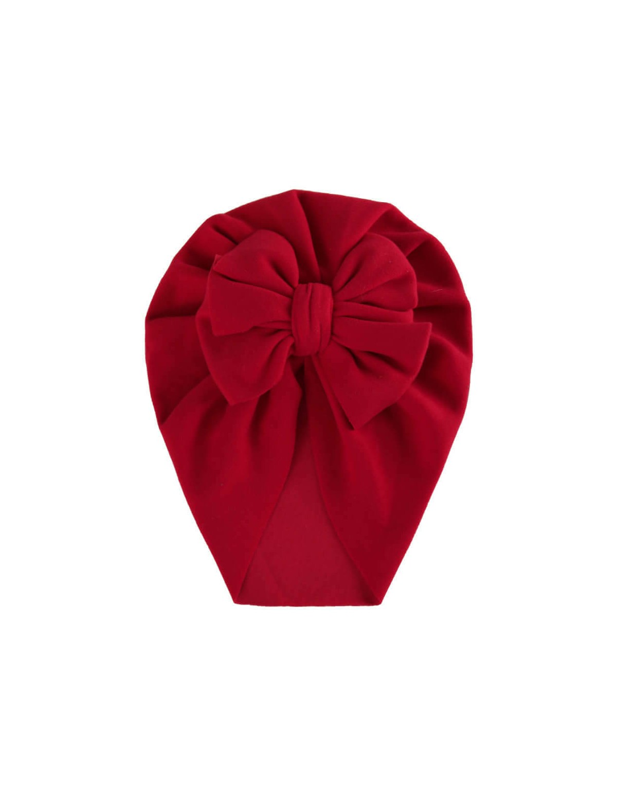 Turban cu fundita SELLY rosu MD1