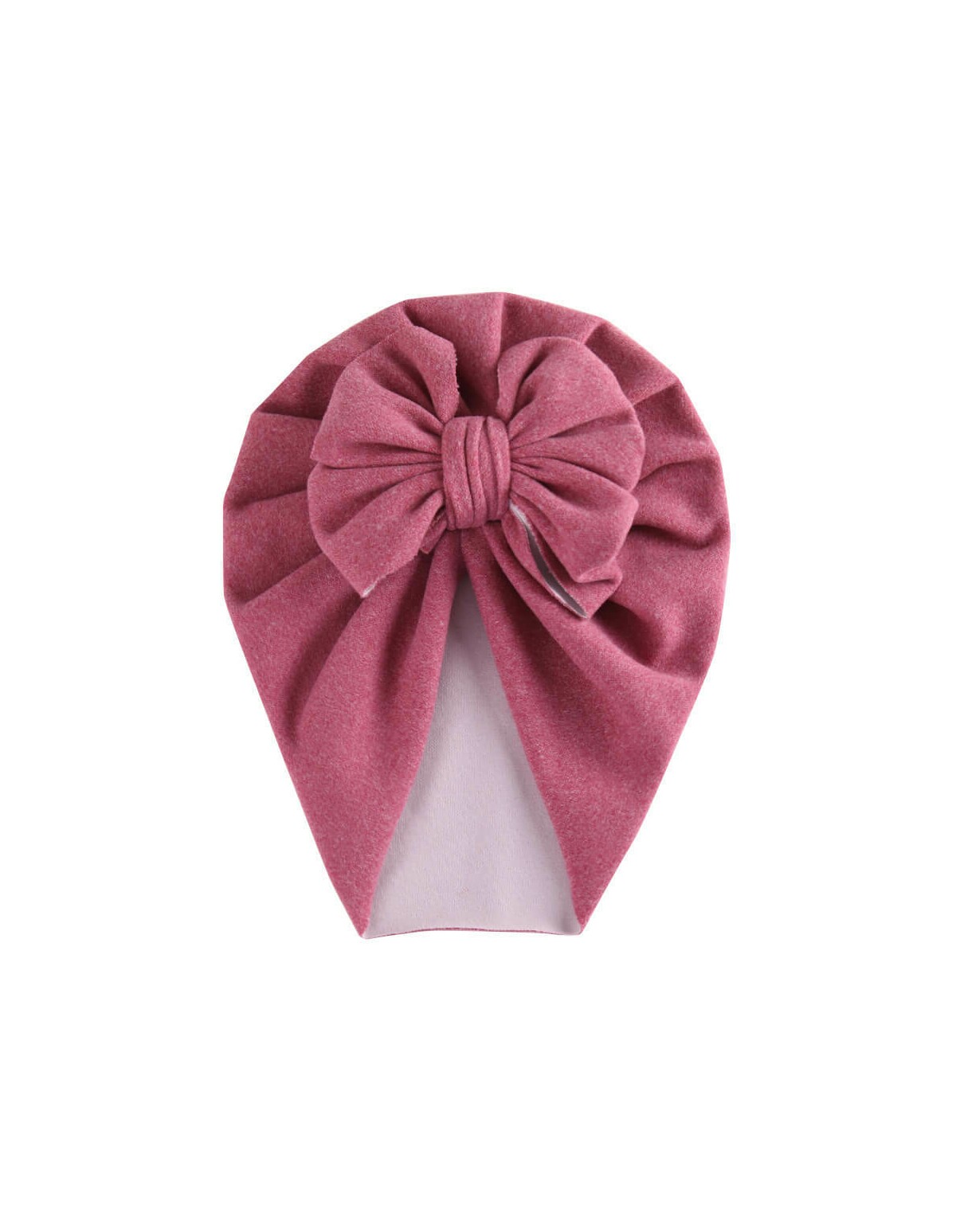 Turban cu fundita SELLY roz-prafuit MD7