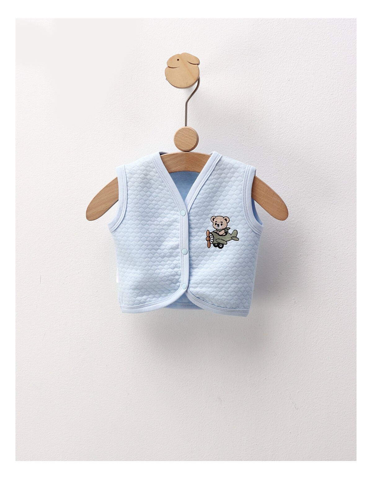 Vesta grofata, Ursulet Aviator, blue