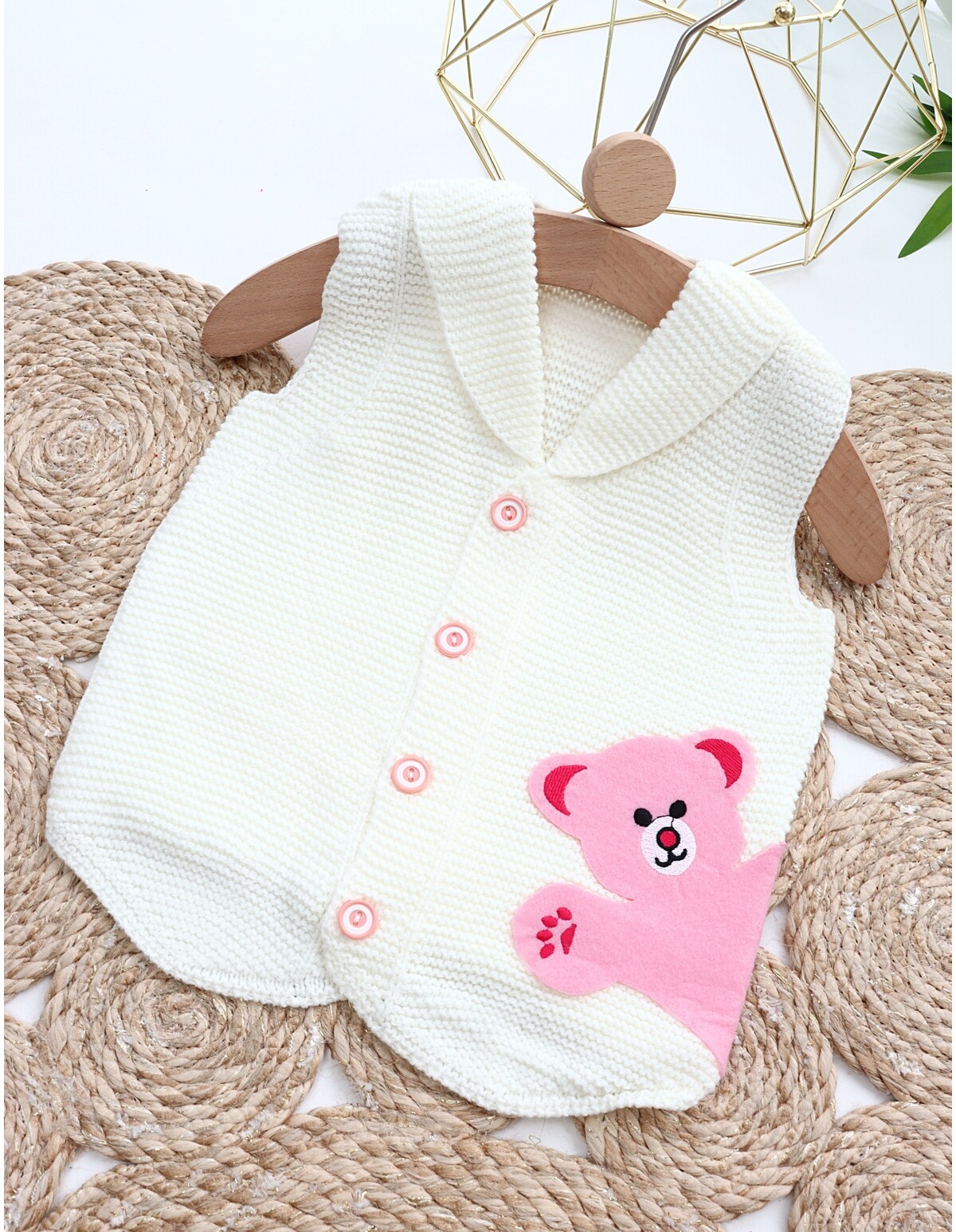 Vesta HIDEN BEAR ecru