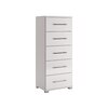 Comoda Family 5S Alb 55.1x40x132.3 cm picture - 1