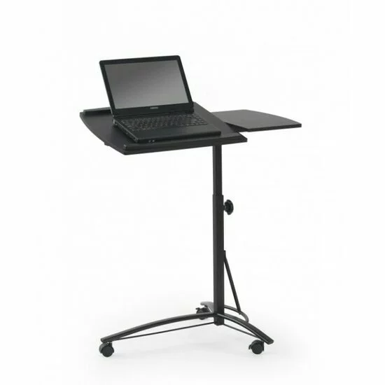 Masă laptop B14 neagră 73x40x63–93 cm, înălțime reglabilă și suport stabil picture - 2
