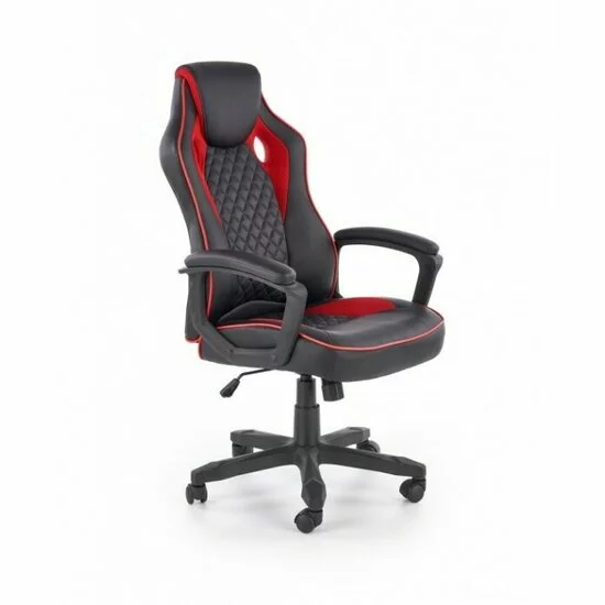 Scaun Baffin, ergonomic negru-roșu cu mecanism TILT picture - 2
