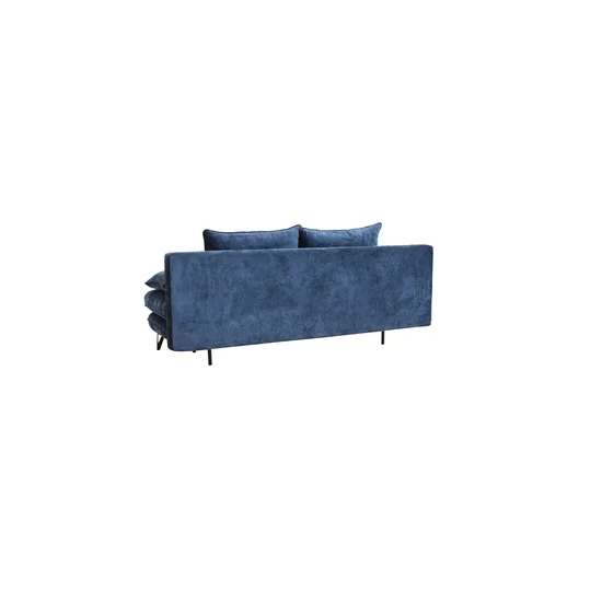 Canapea extensibilă Alba, ladă depozitare, spațiu dormit 202x140 cm, structură lemn + spumă poliuretanică + arcuri sinusoidale, tapițată cu stofă, 205x97x90 cm, personalizabil picture - 4
