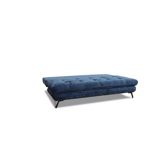 Canapea extensibilă Alba, ladă depozitare, spațiu dormit 202x140 cm, structură lemn + spumă poliuretanică + arcuri sinusoidale, tapițată cu stofă, 205x97x90 cm, personalizabil picture - 6