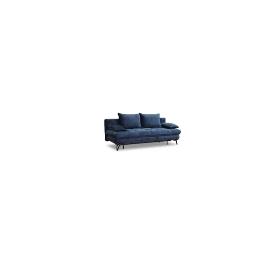 Canapea extensibilă Alba, ladă depozitare, spațiu dormit 202x140 cm, structură lemn + spumă poliuretanică + arcuri sinusoidale, tapițată cu stofă, 205x97x90 cm, personalizabil picture - 7