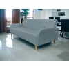 Canapea extensibilă Alesia, design compact și funcțional, spătar reglabil și burete de înaltă densitate, structură din fag masiv, 206 cm, culoare personalizabilă picture - 5