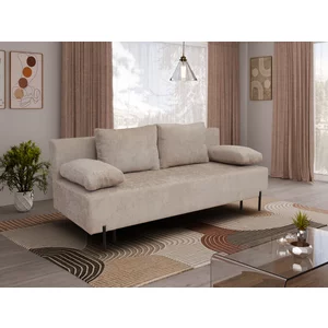 Canapea extensibilă Alisa, ladă depozitare, spațiu dormit 195x137 cm, structură lemn + spumă poliuretanică + arcuri sinusoidale, tapițată cu stofă, 195x88x87 cm, personalizabil