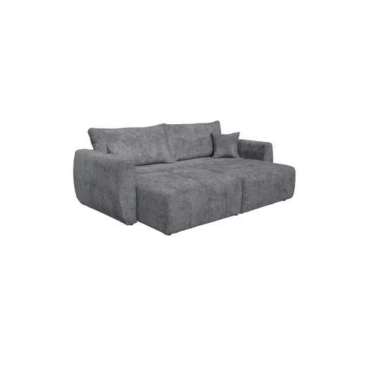 Canapea extensibilă Bali, ladă depozitare, spațiu dormit 202x145 cm, cadru lemn masiv + arcuri sinusoidale + spumă poliuretanică, tapițată cu stofă rezistentă, 245x104x92 cm, personalizabil picture - 11