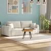 Canapea extensibilă Bali, ladă depozitare, spațiu dormit 202x145 cm, cadru lemn masiv + arcuri sinusoidale + spumă poliuretanică, tapițată cu stofă rezistentă, 245x104x92 cm, personalizabil picture - 1