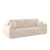Canapea extensibilă Bali, ladă depozitare, spațiu dormit 202x145 cm, cadru lemn masiv + arcuri sinusoidale + spumă poliuretanică, tapițată cu stofă rezistentă, 245x104x92 cm, personalizabil picture - 3