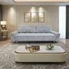 Canapea extensibilă Baroc, design elegant cu tetiere opționale și perne incluse, ladă de depozitare și spătar rabatabil, structură din fag masiv, 245x104 cm, culoare personalizabilă picture - 1