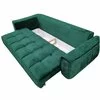Canapea extensibilă Belavio 3 locuri, șezut matlasat, picioare metalice cu finisaj cupru, 3 locuri, culoare personalizată picture - 3