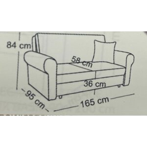Canapea Bil III 165x95x84 picture - 2