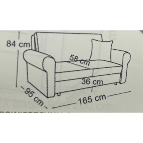 Canapea Bil III 165x95x84 picture - 2
