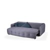 Canapea extensibilă Bonaire, spațiu depozitare inclus, design modern, 228x110x93 cm, gri picture - 2