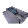 Canapea extensibilă Bonaire, spațiu depozitare inclus, design modern, 228x110x93 cm, gri picture - 4