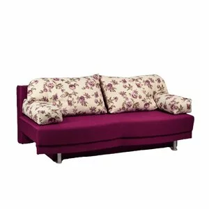 Canapea extensibilă Denisa, perne detașabile, suprafață dormit 140x192 cm, 192 cm, gri