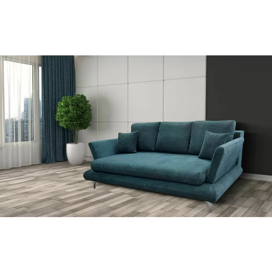 Canapea extensibilă Patras, culoare personalizabila - 222x150 cm, cu spumă poliuretanică și design compact picture - 10