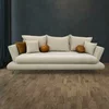 Canapea extensibilă Patras, culoare personalizabila - 222x150 cm, cu spumă poliuretanică și design compact picture - 3