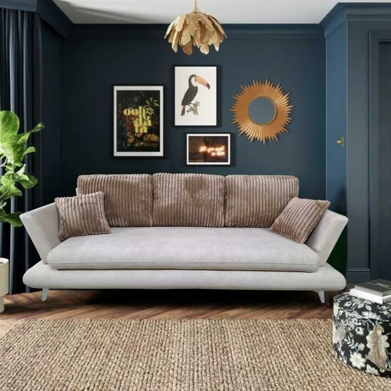 Canapea extensibilă Patras, culoare personalizabila - 222x150 cm, cu spumă poliuretanică și design compact picture - 4