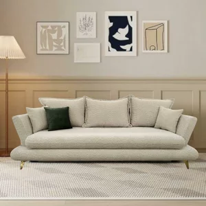 Canapea extensibilă Patras, cu spumă poliuretanică și design compact, 222x150 cm, culoare la alegere